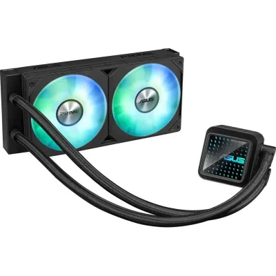 Cooler Procesor ASUS Prime LC 240 ARGB, Lichid, 12 cm, 2 ventilatoare, aRGB