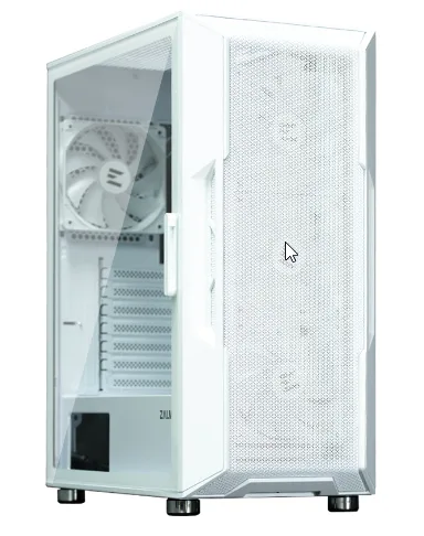CARCASA Zalman "i3 Neo", middle tower, gaming, fara sursa, suporta 8xfan, 4xfan inclus, USB 3.1 gen1 x 2, USB 2.0x1, audio+mic, 7 sloturi expansiune, alb, "i3 NEO ARGB White" (timbru verde 0.32lei)