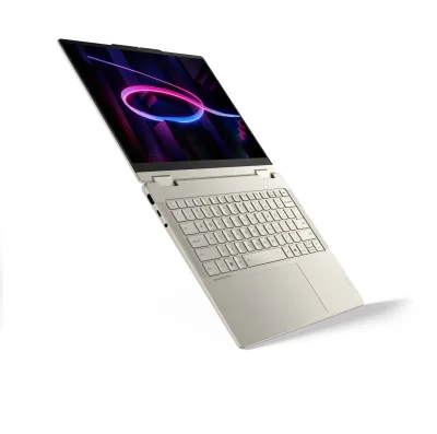 Laptop Lenovo Yoga 7 2-in-1 14IPH11, 14" WUXGA (1920x1200) OLED 400nits Glossy / Anti-fingerprint, 100% DCI-P3, 100% sRGB, 60Hz, Dolby Vision®, TÜV Low Blue Light, Glass, Touch, Intel Core™ Ultra 5 322, 6C (2P + 4LPE) / 6T, Max Turbo up to 4.4GHz, 12MB