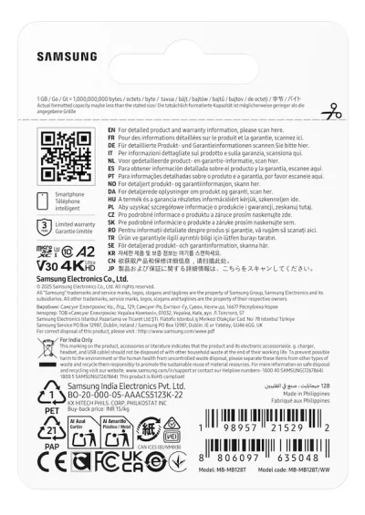 T7 microSD 128GB Card microSDXC™ UHS-I