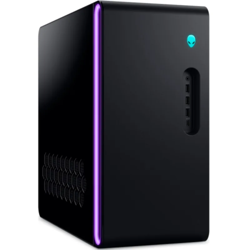 Desktop Gaming Dell Alienware Aurora ACT1250 cu procesor Intel Core Ultra 7 265F pana la 5.3 GHz, 32 GB DDR5, 1TB SSD, RTX 5060, Windows 11 Pro, Black, 3 ani Garantie