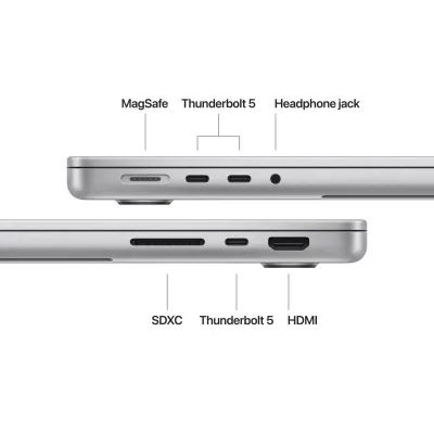 MacBook Pro 14.2"/Apple M4 Pro (CPU 14-core, GPU 20-core, Neural Engine16-core)/48GB/1TB - Silver- INT KB (Cto from MX2F3RO/A)