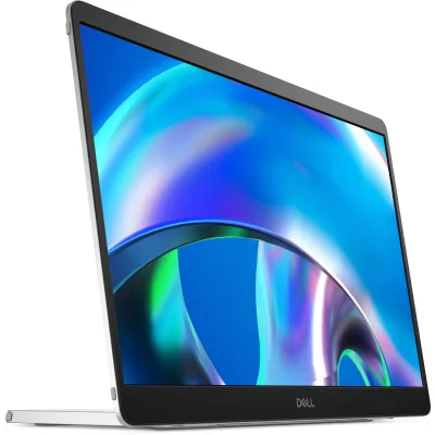 Dell Pro 14 Plus Portable Monitor P1425 14", WUXGA 1920x1200, 16:10 60Hz, IPS , ComfortView, Anti-glare, 400 cd/m2, 1500:1, 178/178, 6ms,  2x USB-C, Tilt Angle 10 to 90 "P1425-05" (timbru verde 7 lei)