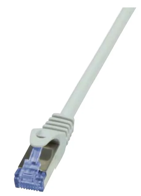 PATCH CORD S/FTP LOGILINK Cat6a, LSZH, cupru, 3 m, gri, AWG26, dublu ecranat "CQ3062S" (timbru verde 0.08 lei)