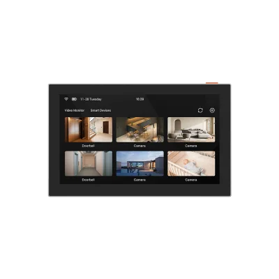 Ecran smart 7'' wireless Ezviz SD7, rezolutie: 1024 × 600, capacitate baterie: 4600 mAh, microfon si difuzor incorporat, wireless: IEEE802.11b, 802.11g, 802.11n, fregventa: 2.4 GHz ~ 2.4835 GHz, dimensiuni: 180.3 × 111.6 × 15.6 mm