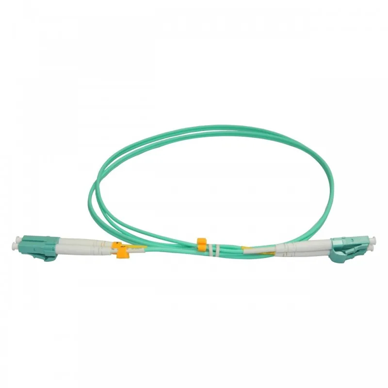 Patchcord FO LC/PC-LC/PC, MM OM3 50/125, manta LSZH 2.0mm, duplex 20m, "LC-LC-MM3/DX-20" (timbru verde 0.8 lei)
