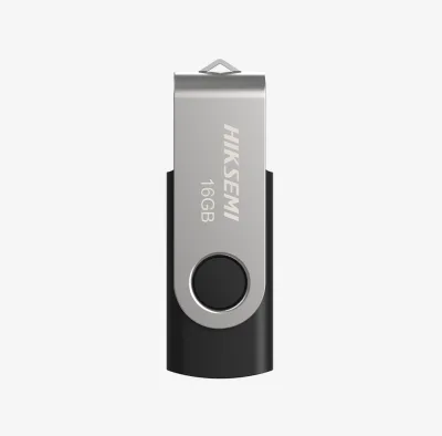MEMORIE USB 3.0 HIKSEMI 16 GB, capac metalic, carcasa plastic, negru, "HS-USB-M200S/16G/U3" (timbru verde 0.03 lei)