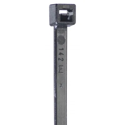 Brida plastic 3,5 x 140 black rezistenta UV (100buc) - ELEMATIC, "5309/C UV"