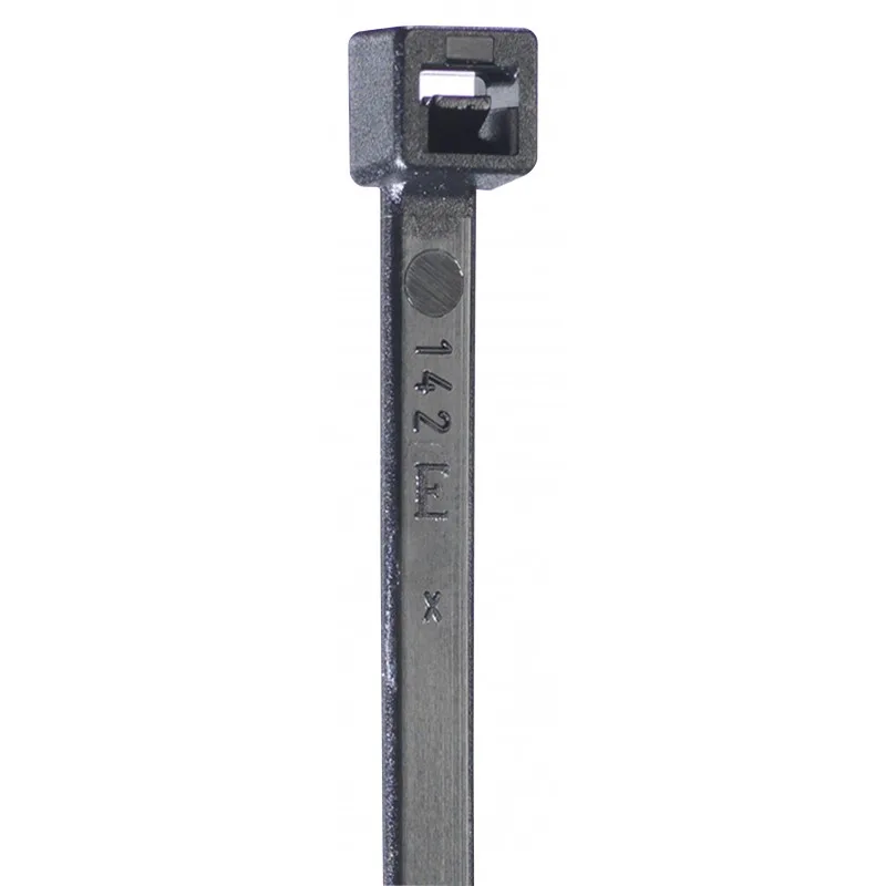 Brida plastic 3,5 x 140 black rezistenta UV (100buc) - ELEMATIC, "5309/C UV"