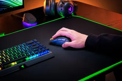 Mouse Gaming Wireless Razer Naga V2 Pro, 30000 dpi, Negru