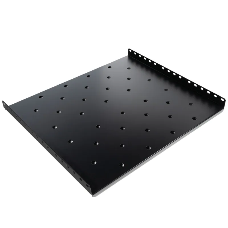 RAFT FIX SPACER 1U pentru rack 19", adancime 425mm, sarcina maxima 60Kg, vopsea antistatic, otel 1.2mm, black, "SPSF-1U425-BK-03"
