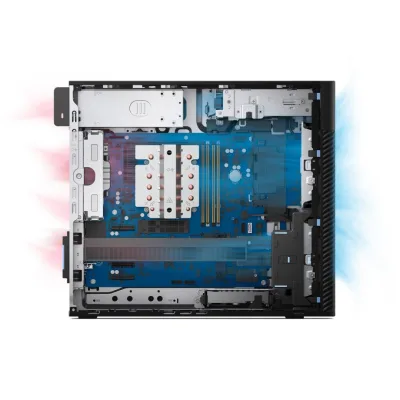 Desktop Workstation Dell Pro Max T2 cu procesor Intel Core Ultra 9 U9-285K pana la 5.7 GHz, 64 GB DDR5, 1TB 2TB, RTX 4000 Ada, Windows 11 Pro, Black, 3 ani Garantie