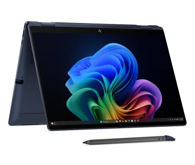 Laptop Business HP EliteBook X Flip G2i, cu procesor Intel Core Ultra 7 358H, 14'' OLED, 32 GB LPDDR5x, 1 TB, Intel Arc B390, Windows 11 Pro, 3 ani Garantie