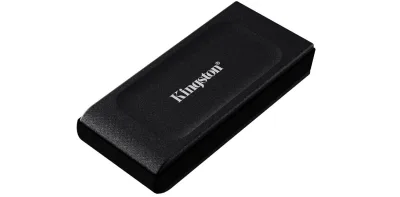 SSD extern KINGSTON XS1000, 1 TB, USB 3.2 Gen 2, Negru