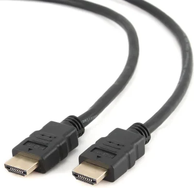 CABLU video GEMBIRD, HDMI (T) la HDMI (T), 15m, conectori auriti, rezolutie maxima 4K (3840 x 2160) la 30 Hz, negru, "CC-HDMI4-15M" (timbru verde 2.00 lei)