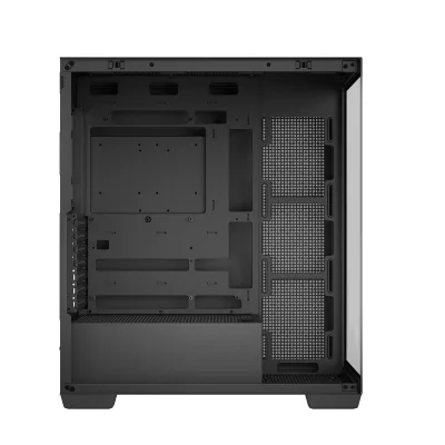 CARCASA DeepCool "CG580", middle tower, gaming, fara sursa, suporta 10xfan, USB 3.2 gen1 x 2, audio+mic, 7 sloturi expansiune, negru, "R-CG580-BKNDA0-G-1"