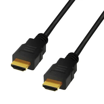CABLU video LOGILINK, HDMI (T) la HDMI (T) 2.1, 1m, conectori auriti, rezolutie maxima 8K (7680 x 4320) la 60 Hz, plastic, triplu ecranaj, negru, "CH0077" (timbru verde 0.18 lei)