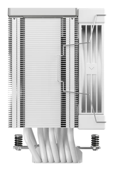 COOLER DeepCool "AK700 G2 DIGITAL WH" skt. Intel si AMD, racire cu aer, vent. 120mm, 2700 rpm, 7 heatpipes, inaltime 157mm, top cover digital, alb,"R-AK700-WHNDMN-GJD"  (timbru verde 2 lei)