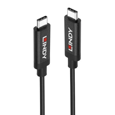 Cablu Lindy LY-43348, Active USB 3.2 Gen 2 C/C, 3m, negru