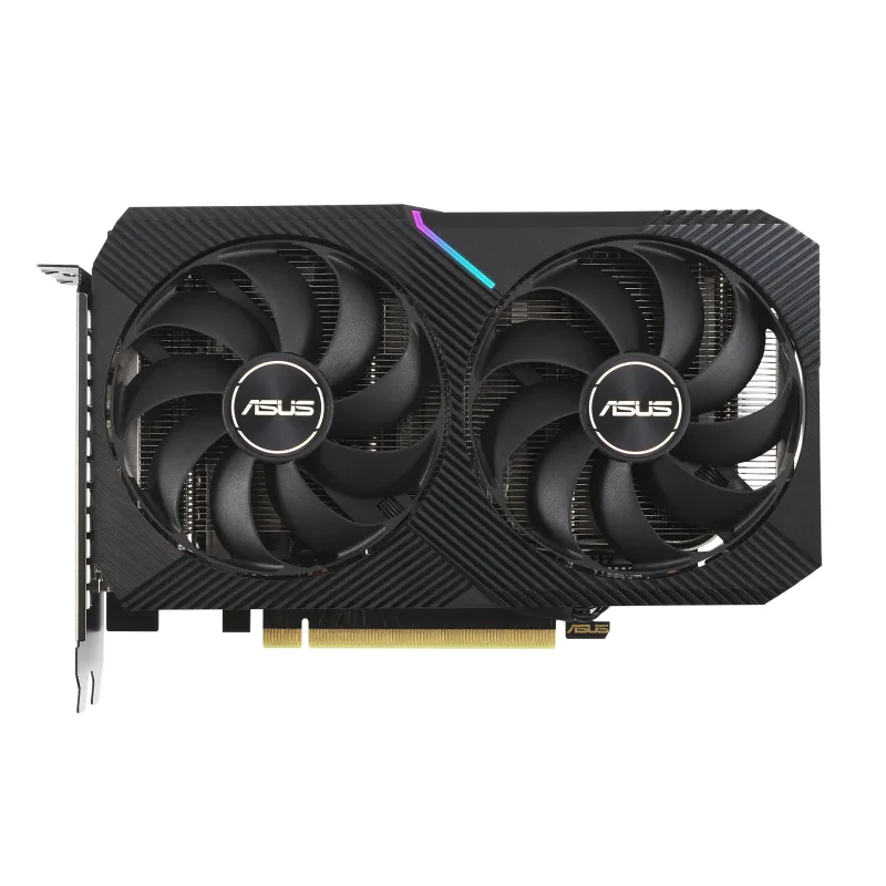 PLACA VIDEO ASUS " GeForce RTXTM 3060 V2", 12 GB GDDR6 192 biti, PCI Express 4.0 x 16, HDMI DisplayPort x 3 HDCP, sistem racire aer, "DUAL-RTX3060-O12G-V2"