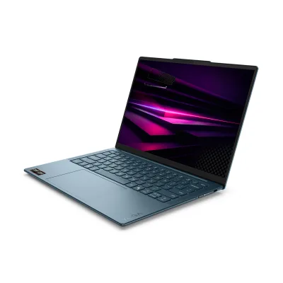 Laptop Lenovo Yoga Slim 7 14AGP11, 14" WUXGA (1920x1200) OLED 600nits (peak) / 400nits (typical) Glossy, 100% DCI-P3, 100% sRGB, 60Hz, Eyesafe®, Dolby Vision®, Flicker Free, DisplayHDR™ True Black 500, X-Rite®, AMD Ryzen™ AI 7 445 (6C / 12T, 2.0 / 4.6GHz,