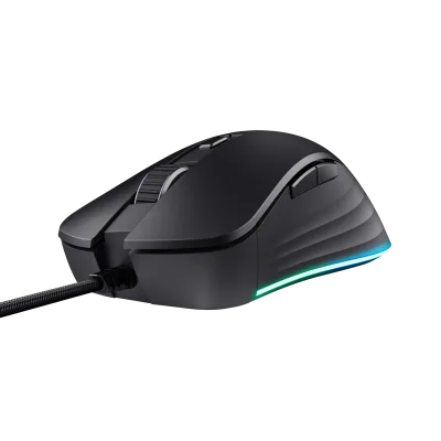 Mouse Gaming Trust GXT924 YBAR+, 25600 dpi, Negru