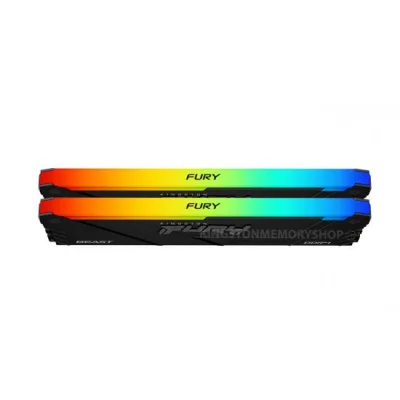 Memorie RAM Kingston FURY Beast RGB, 32 GB DDR4, 3200 MHz, CL16