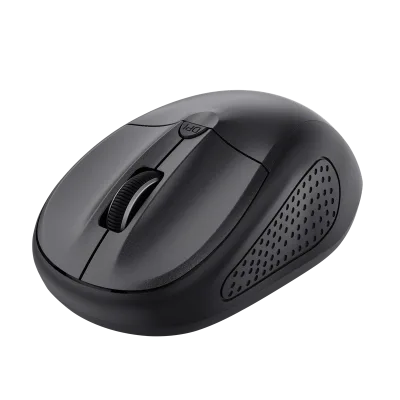 Mouse Wireless Trust Primo, 1600 dpi, Negru