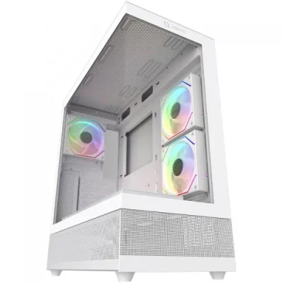 Carcasa AQIRYS Antlia, RGB, Mid Tower, White