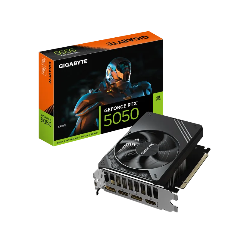 Placa video Gigabyte GeForce RTX 5050, 8GB GDDR6, PCI Express 5.0, 128bit