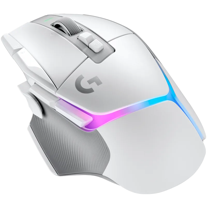 LOGITECH G502 X PLUS  - WHITE/PREMIUM - 2.4GHZ - EER2 - #933 "910-006171" (timbru verde 0.18 lei)