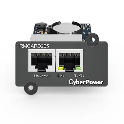 CARD management Cyber Power, interfata retea pt. UPS PR2200ERTXL2U, 1 x Gigabit, "RMCARD205"