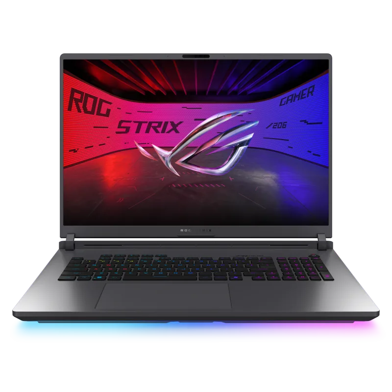 Laptop Gaming ASUS ROG Strix G18 G815LW-SA277, cu procesor Intel Core Ultra 9 290HX, 18'' Mini Led, 32 GB DDR5, 1 TB, NVIDIA GeForce RTX 5080, 16GB GDDR7, Fara OS, 2 ani Garantie
