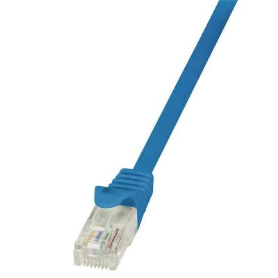 PATCH CORD UTP LOGILINK Cat5e, cupru-aluminiu, 5 m, albastru, AWG26, "CP1076U" (timbru verde 0.18 lei)