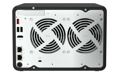 NAS QNAP 664 6-Bay, CPU Intel Celeron N5105/N5095 4-core/4-thread Processor, RAM 8GB (1x 8GB) DDR4, HDD 6 x 2.5"/3.5" SATA 6Gbps + 2 x M.2 2280 PCIe Gen 3 x1 SSD slots (neincluse), LAN: 2 x 2.5GbE, optional 10GbE expansion via a PCIe card, USB3.2 Gen2: