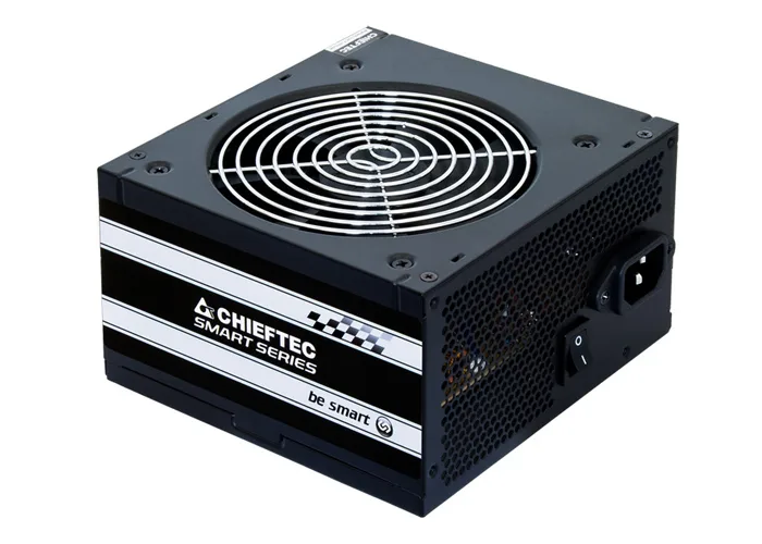 SURSA Chieftec Smart series 500 W, non-modulara, certificare 80 Plus - compatibila, ventilator 120 mm x 1, PCI-E 6+2 pin x 2, SATA x 6, "GPS-500A8" (timbru verde 2 lei)