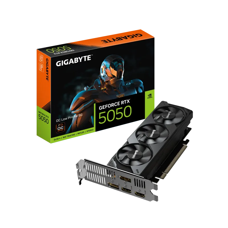 Placa video Gigabyte GeForce RTX 5050, 8GB GDDR6, PCI Express 5.0, 128bit