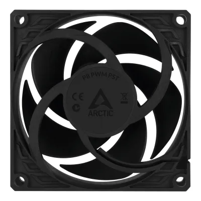 VENTILATOR ARCTIC PC, P8 PWM PST (Black),"ACFAN00150A"