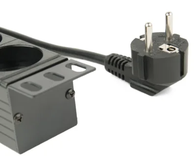 PDU GEMBIRD 1U pt. rack 19 inch, 8 prize Schuko, intrare Schuko, max 10 A, on/off, 3 m, "EG-PDU-014" (timbru verde 0.8 lei)