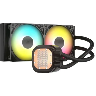 Cooler Procesor CORSAIR Nautilus 240 RS ARGB, Lichid, 2 ventilatoare, aRGB