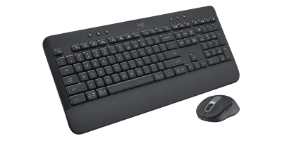 Tastatura Wireless Logitech Signature MK650 Combo for Business, Gri