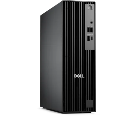 Desktop Consumer DELL Pro QCS1250 cu procesor Intel Core Ultra 5 235 pana la 5.0 GHz, 16 GB DDR5, 512GB SSD, Intel Integrated Graphics, Linux, Black, 3 ani Garantie