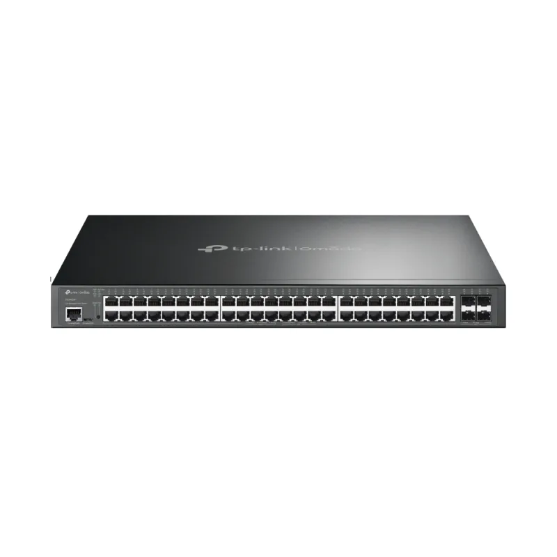 SWITCH POE TP-LINK L2+ Managed 48× Porturi Gigabit L2+ si 4× Sloturi 10GE SFP+, carcasa metalica, rackabil "TL-SG3452XP" (timbru verde 2 lei)