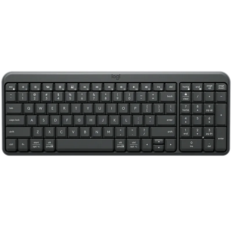 LOGITECH K250 - GRAPHITE - US INTL - 2.4GHZ/BT - INTNL-973 "920-013451" (timbru verde 0.8 lei)