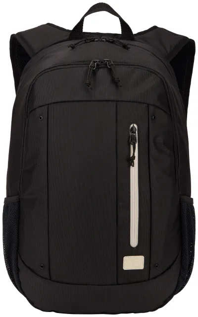 RUCSAC CASE LOGIC Jaunt, pt. notebook de max. 15.6", 2 compartimente, buzunar frontal, buzunar lateral x 2, waterproof,  volum 23 litri, poliester reciclat, negru"WMBP215BLACK" / 3204869