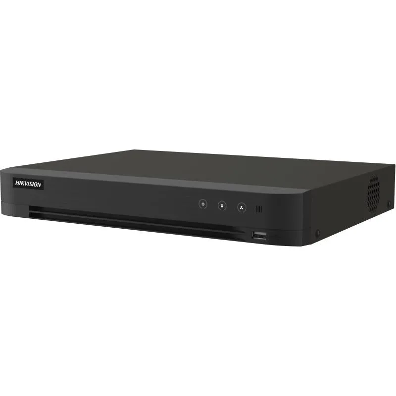 4-ch 4K 1U H.265 AcuSense DVR 4 channels and 1 HDD 1U AcuSense DVR Support 2-ch Facial Recognition or 4-ch advanced model Perimeter Protection based on Deep Learning algorithm Support 4-ch AcuSearch Technology Encoding ability up to 4K/8MP@ 15fps Up to