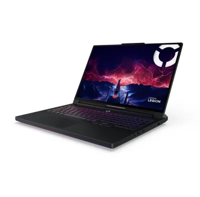 Laptop Lenovo Gaming Legion Pro 7 16AFR10H, 16" WQXGA (2560x1600) OLED 500nits (typical) / 1100nits (peak) Glossy, 100% DCI-P3, 240Hz, DisplayHDR™ True Black 1000, Dolby Vision®, G-SYNC®, Low Blue Light, High Gaming Performance, Flicker Free, AMD Ryzen™ 9