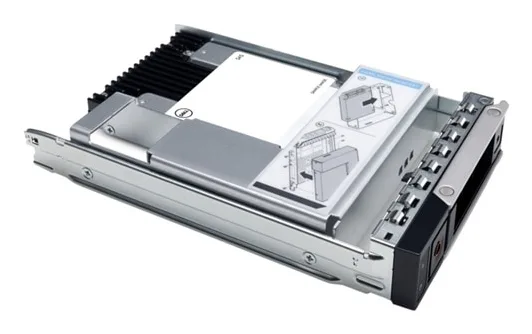 Dell - 480GB SSD SATA 6Gbps Read Intensive 512e 2.5in with 3.5in HYB carrier, 1DWPD, CK "345-BJSM-05"