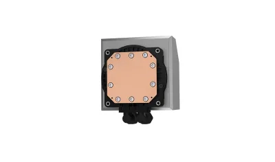 Cooler Deepcool "LT720", compatibil skt. Intel si AMD, racire cu lichid, ventilator 120 mm x 3, 2250 rpm,  iluminat  RGB, "R-LT720-BKAMNF-G-1" (timbru verde 2.00 lei)