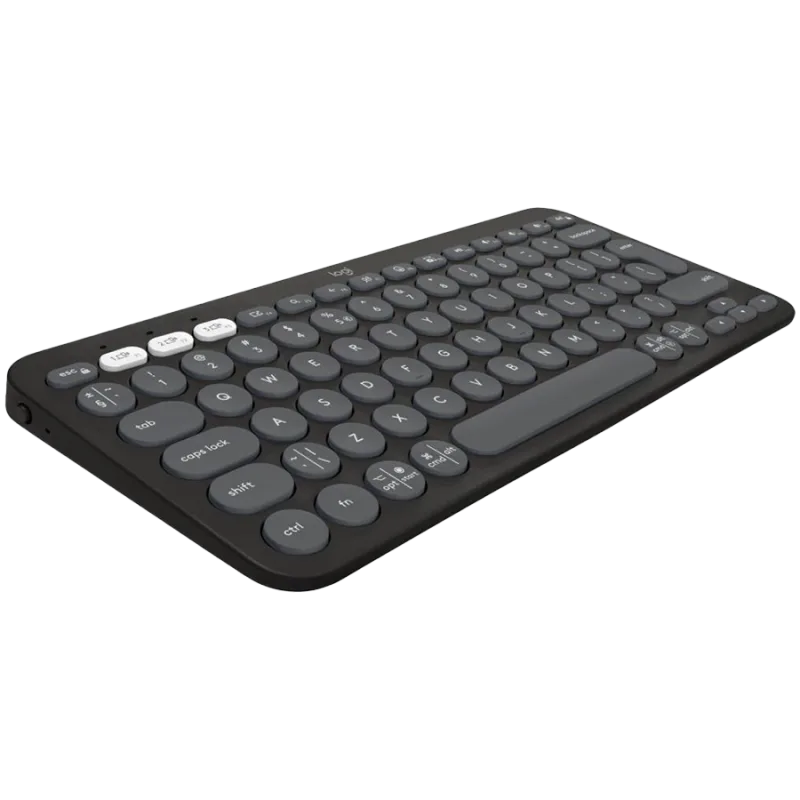 TASTATURI Logitech - gaming K380S Multi-Device Bluetooth Keyboard - TONAL GRAPHITE - US INTL "920-011851" (timbru verde 0.8 lei)